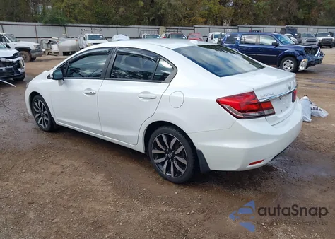 2015 Honda Civic Ex-L из США, поврежденный, VIN 19XFB2F92FE017095